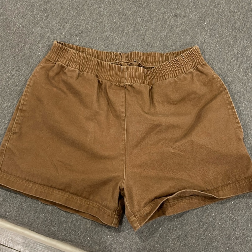 Brandy Melville - Brown Sweatshorts - One Size